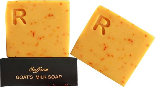 RIBANA Organic Saffron Goat's Milk Beauty Soap Bar